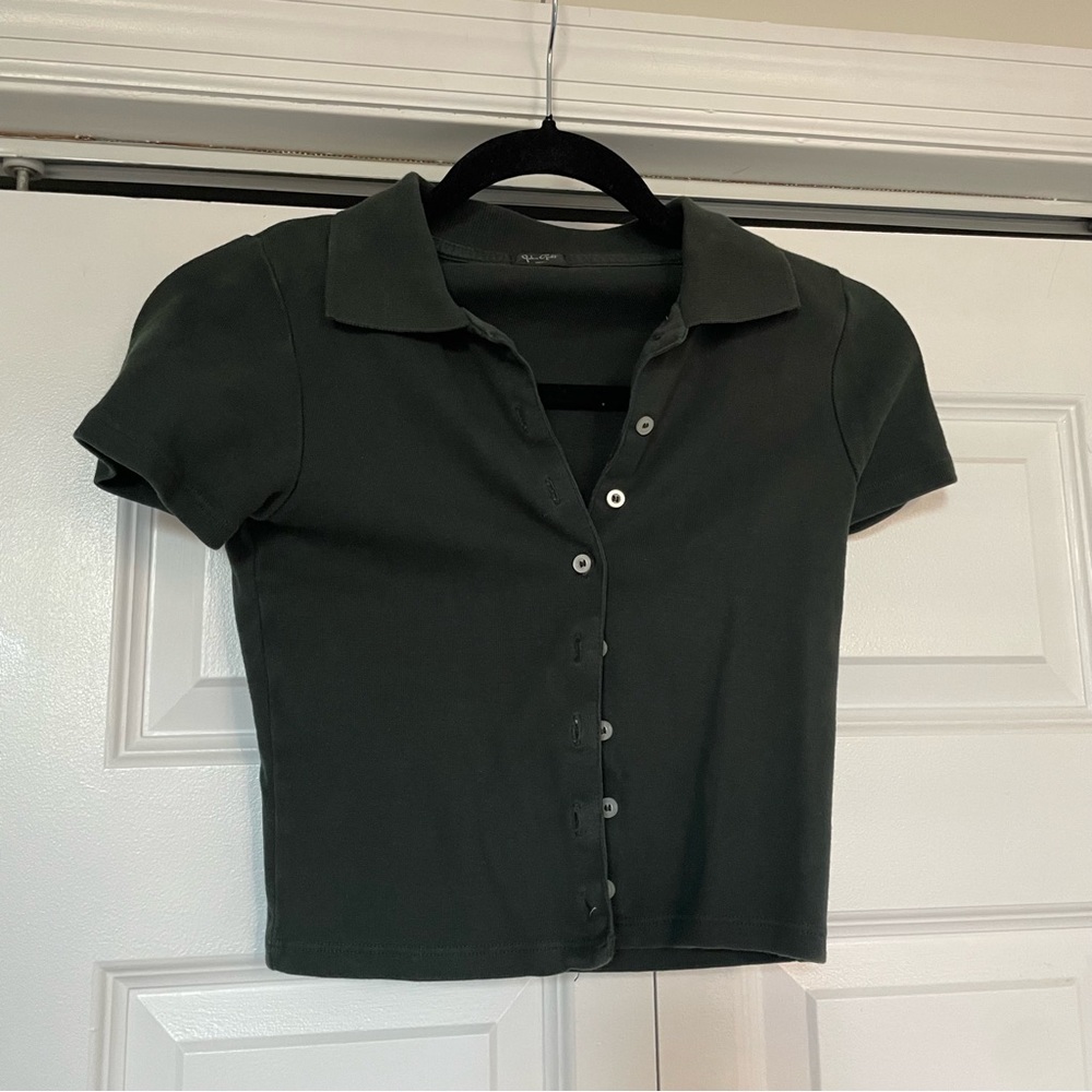 Brandy Melville Green Top